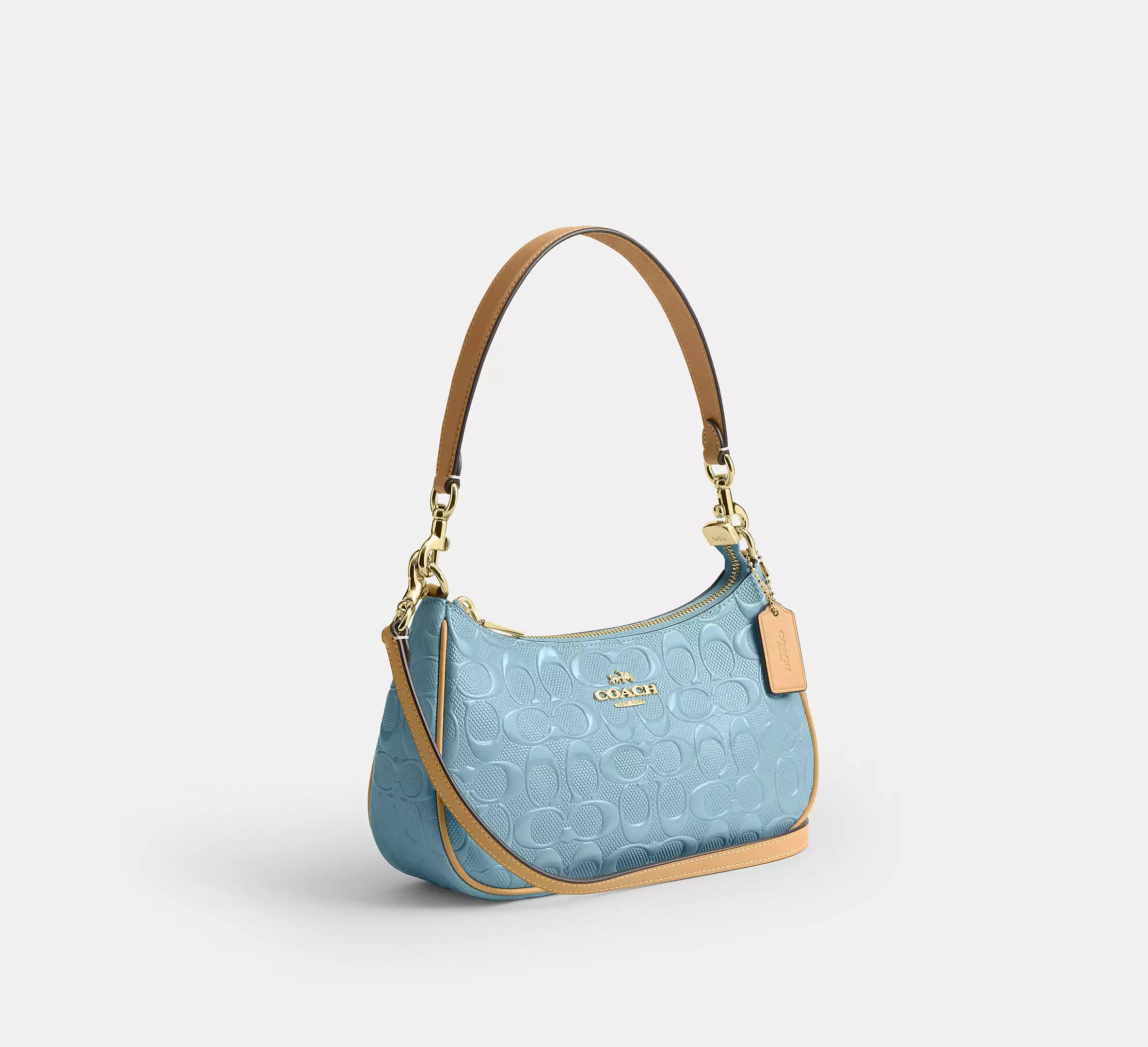 Teri Shoulder Bag In Signature Leather