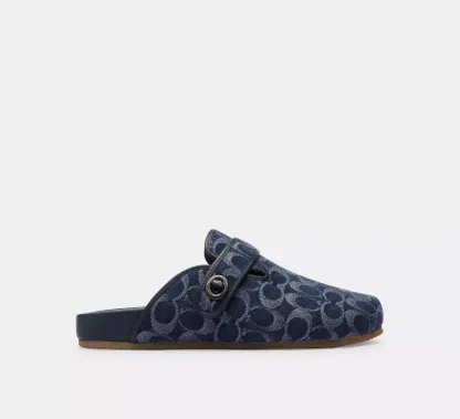 Blake Clog In Signature Denim