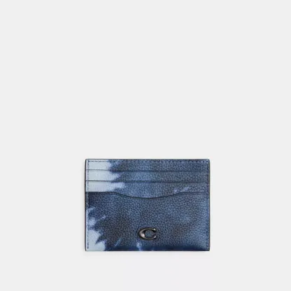 Card Case With Tie Dye Print