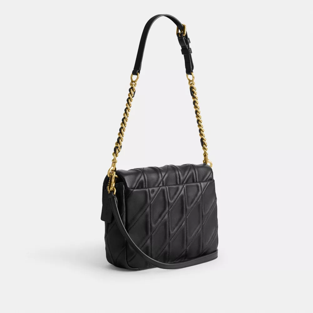 Times Square Tabby Shoulder Bag With Quilting