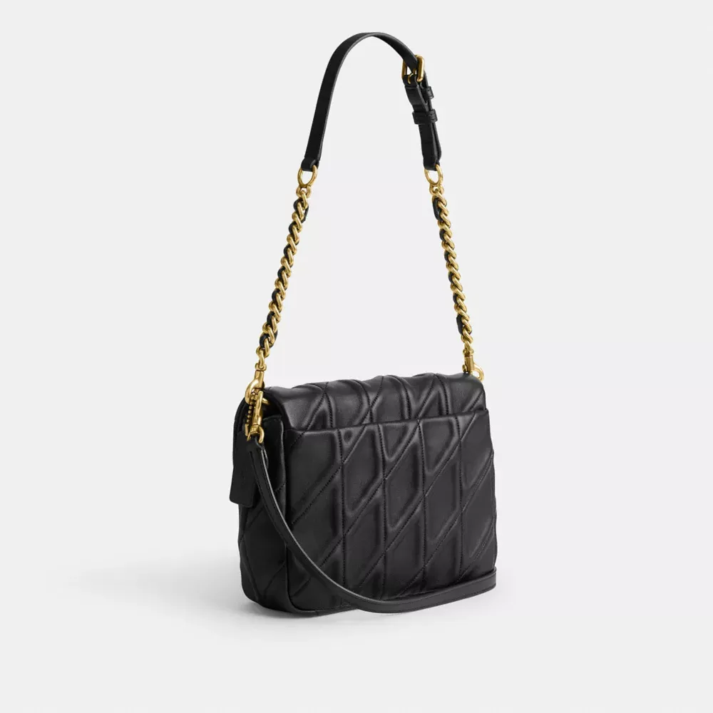 Times Square Tabby Shoulder Bag With Quilting