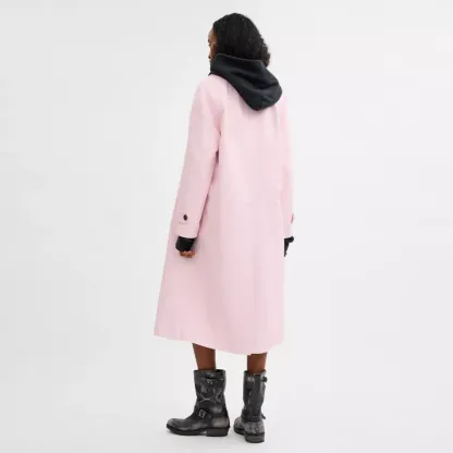 Leather Wind Coat