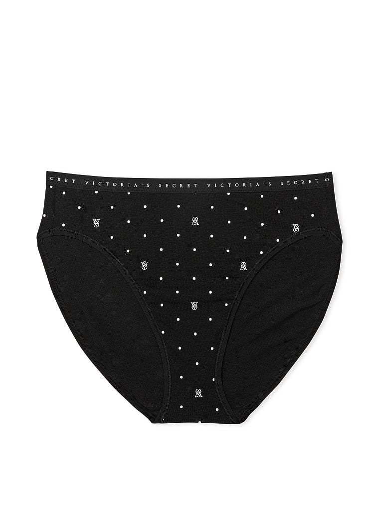 Stretch Cotton High Leg Brief Panty