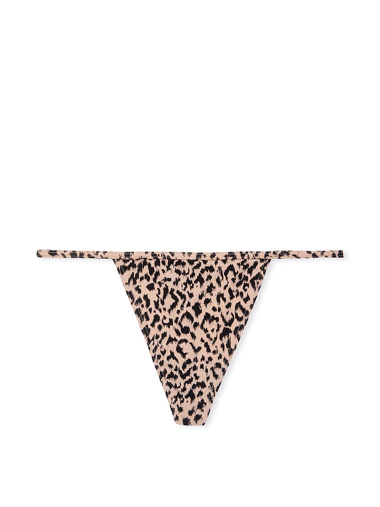 Stretch Cotton V-String Panty