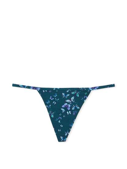Stretch Cotton V-String Panty