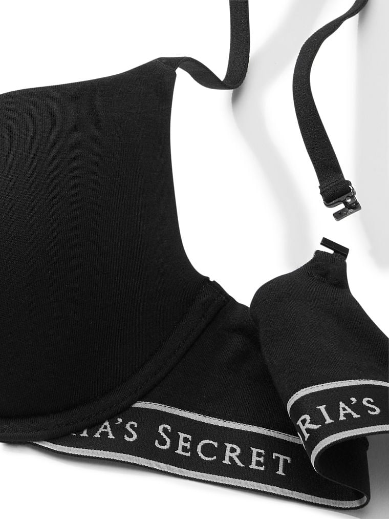 Lightly Lined Cotton Demi Bra
