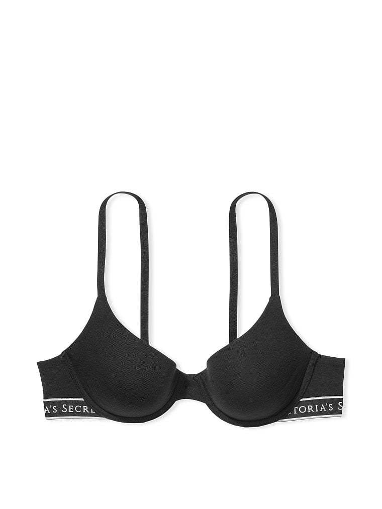 Lightly Lined Cotton Demi Bra