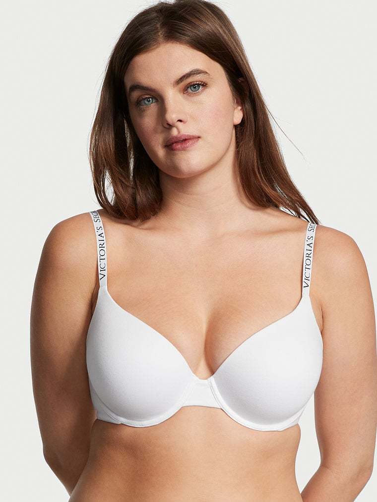 Cotton Lightly Lined Demi Bra