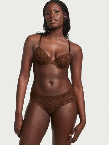 Sexy Tee Posey Lace Lightly Lined Demi Bra