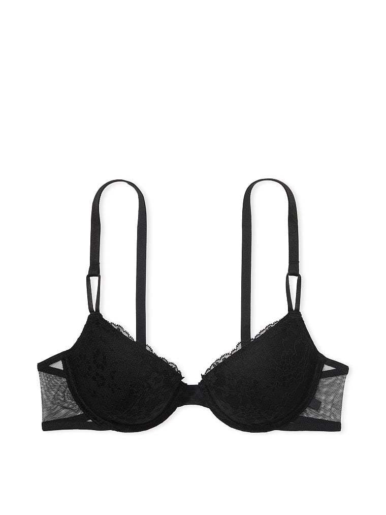 Sexy Tee Posey Lace Lightly Lined Demi Bra