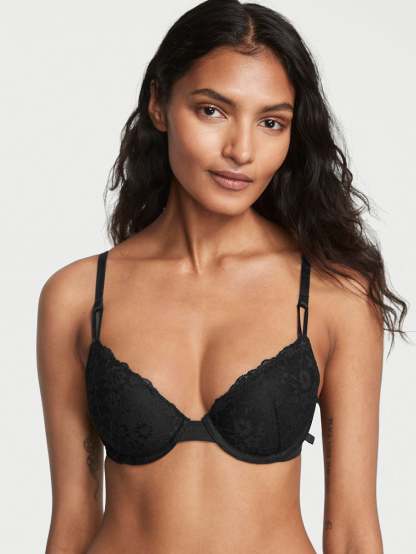 Sexy Tee Posey Lace Lightly Lined Demi Bra
