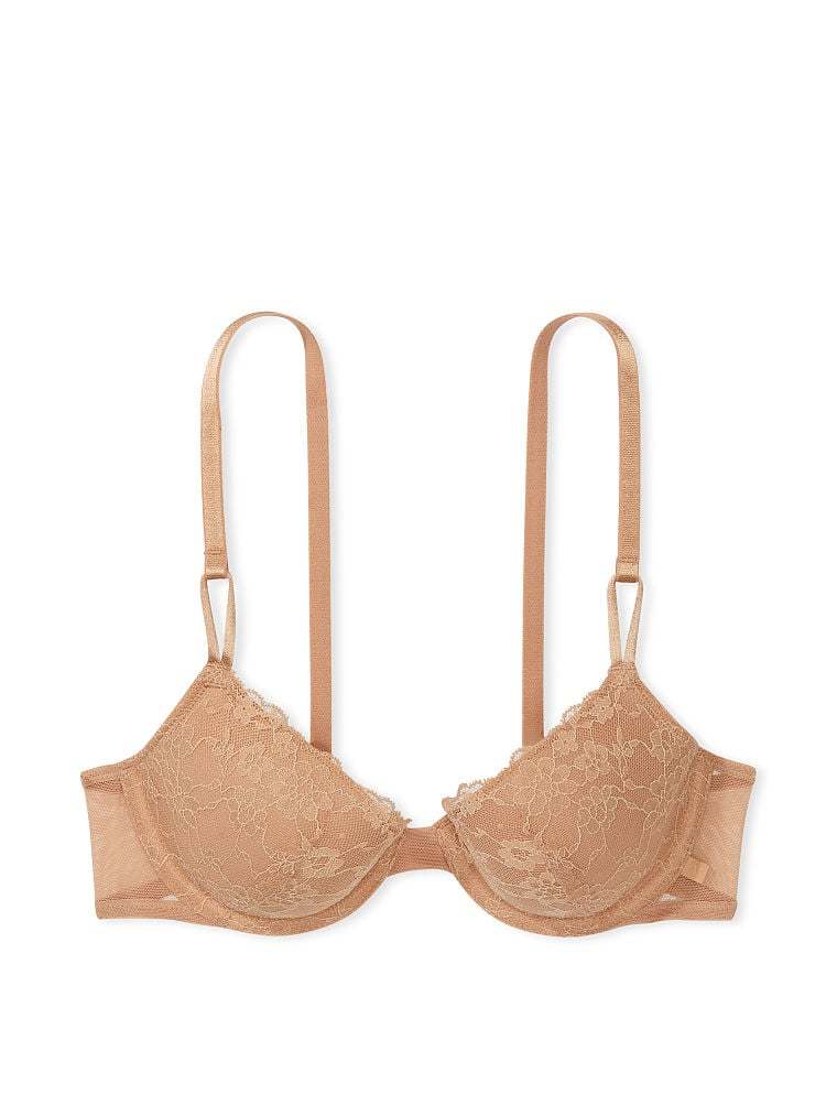 Sexy Tee Posey Lace Lightly Lined Demi Bra