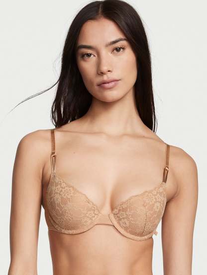Sexy Tee Posey Lace Lightly Lined Demi Bra