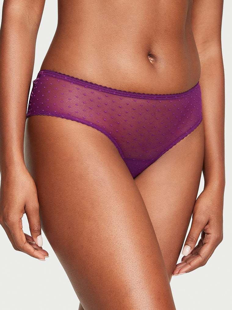 Bow-Back Open Lace-Up Cheeky Panty