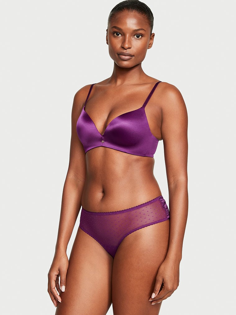 Bow-Back Open Lace-Up Cheeky Panty