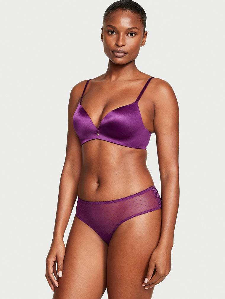 Bow-Back Open Lace-Up Cheeky Panty