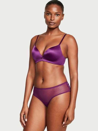 Bow-Back Open Lace-Up Cheeky Panty