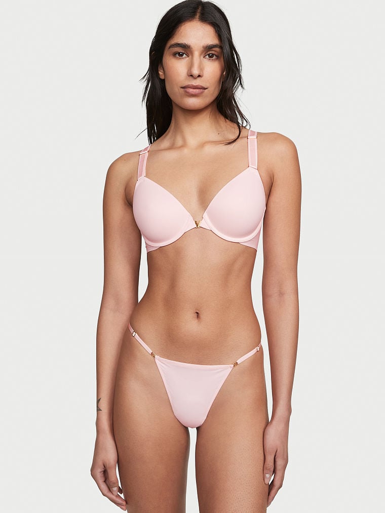 Lightly Lined Front-Close Full Coverage Bra