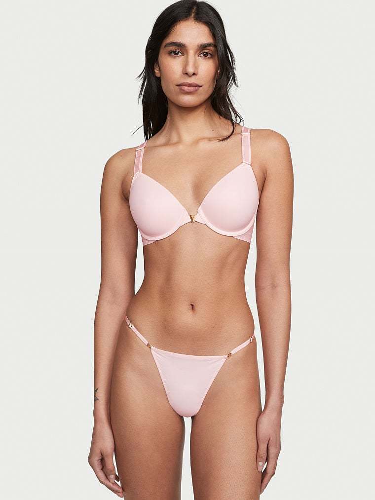 Lightly Lined Front-Close Full Coverage Bra