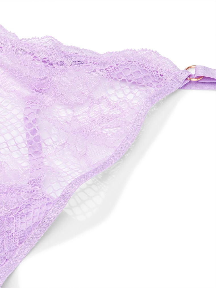 Fishnet Lace V-String Panty