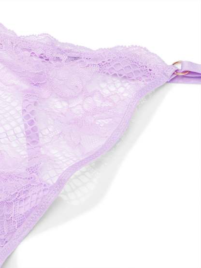 Fishnet Lace V-String Panty
