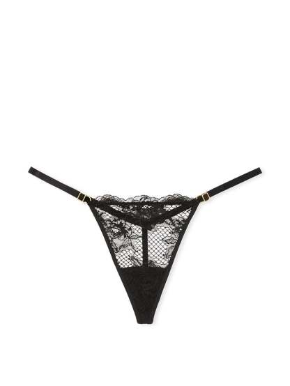 Fishnet Lace V-String Panty