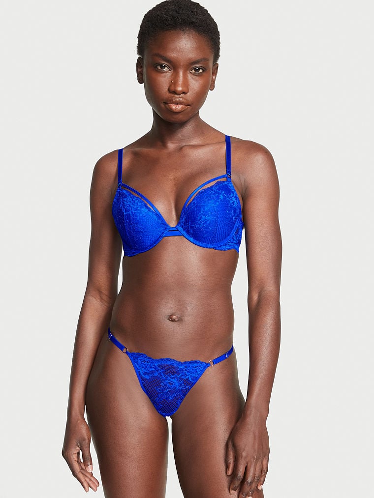 Fishnet Lace V-String Panty