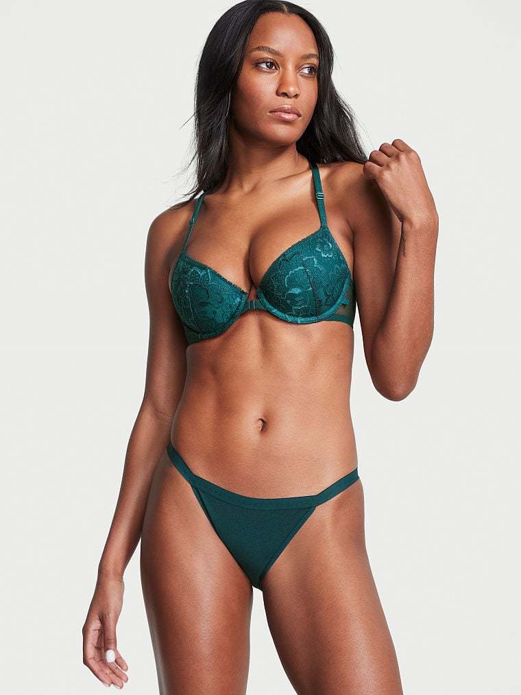 Stretch Cotton String Bikini Panty