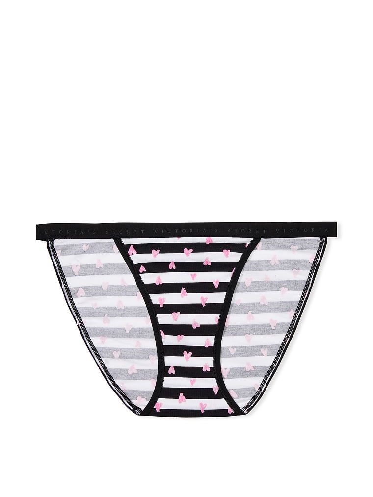 Stretch Cotton String Bikini Panty
