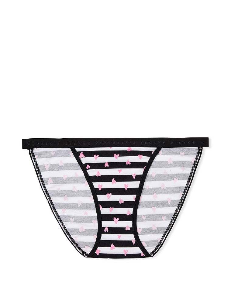 Stretch Cotton String Bikini Panty