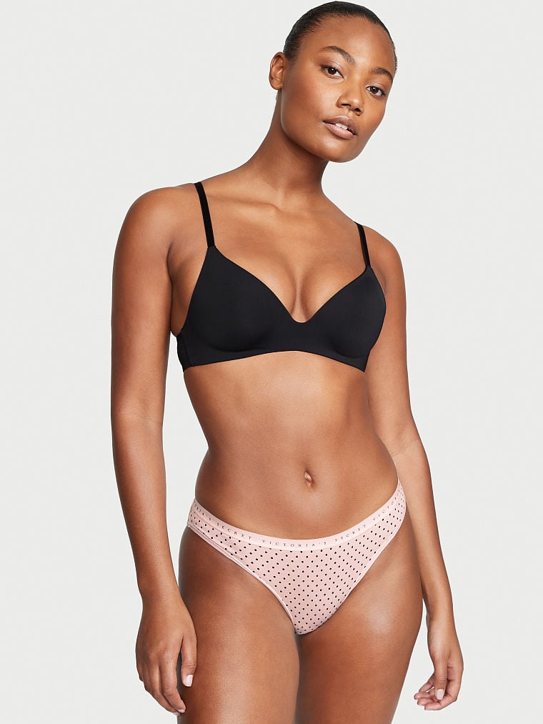 Stretch Cotton Bikini Panty