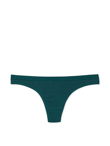 Stretch Cotton Thong Panty
