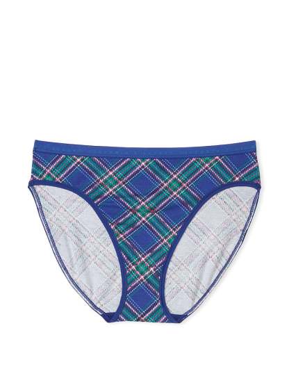 Stretch Cotton High Leg Brief Panty