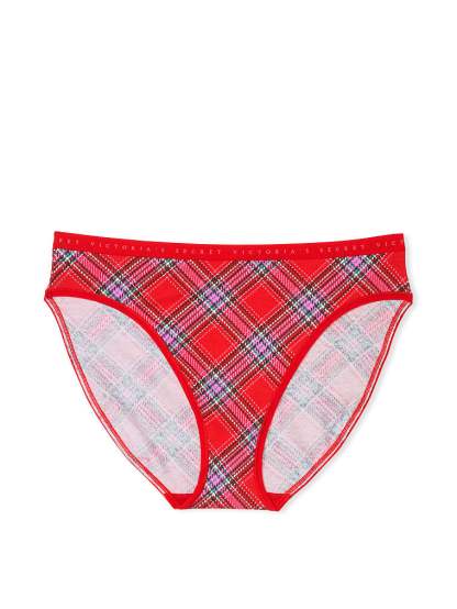 Stretch Cotton High Leg Brief Panty