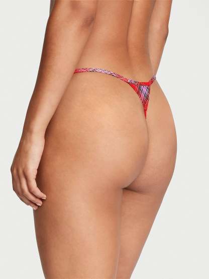 Stretch Cotton V-String Panty
