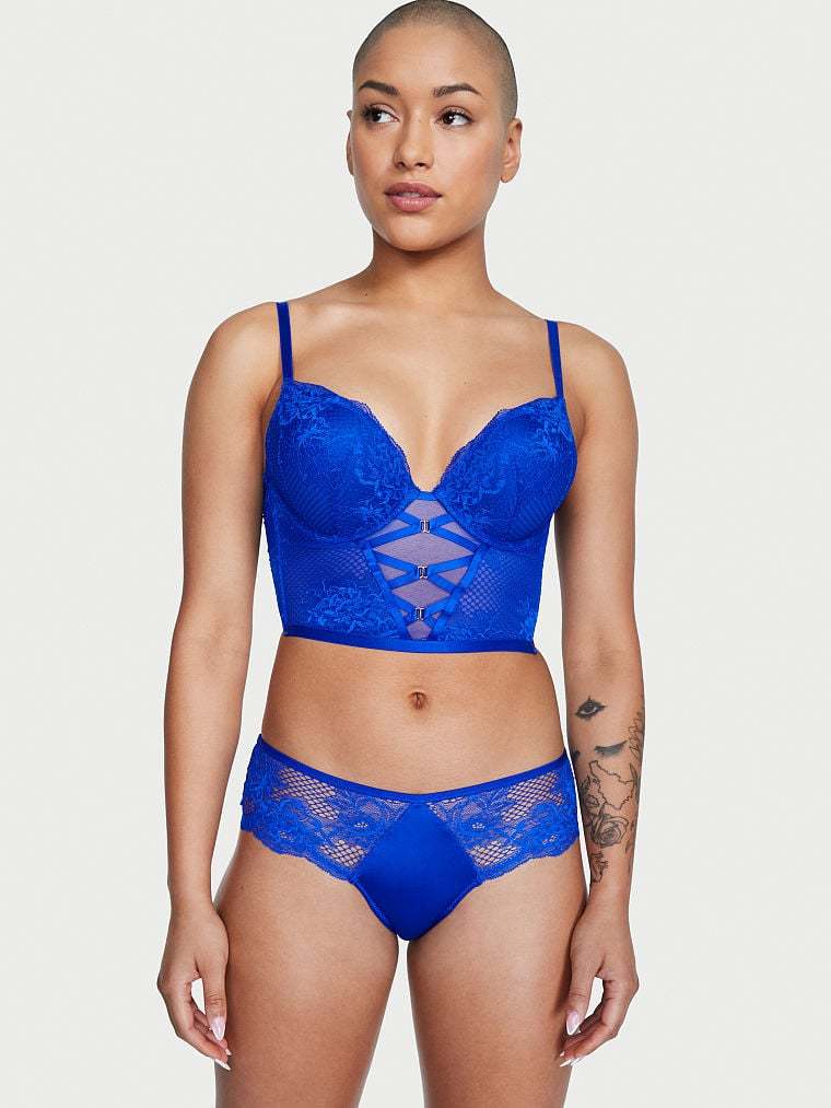 Lace-Trim Cheeky Panty