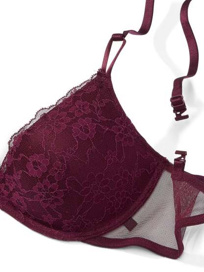 Sexy Tee Posey Lace Wireless Push-Up Bra