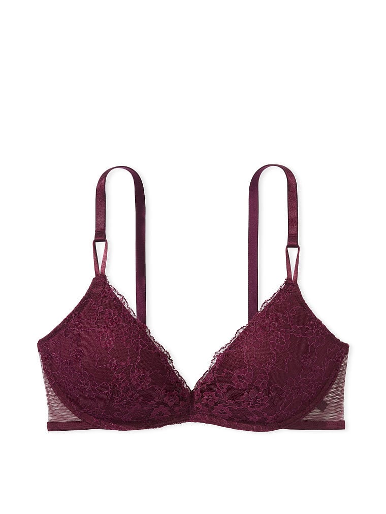 Sexy Tee Posey Lace Wireless Push-Up Bra