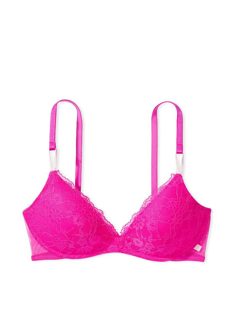 Sexy Tee Posey Lace Wireless Push-Up Bra