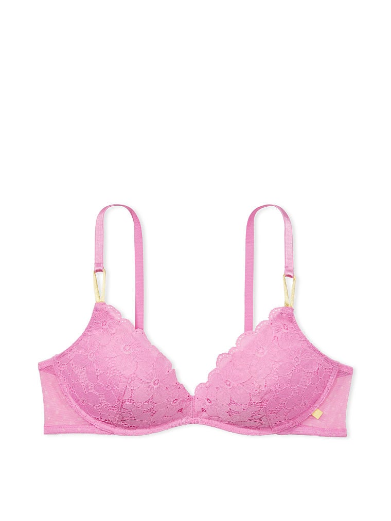 Sexy Tee Wireless Push-Up Lace Bra