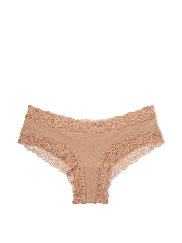 Posey Lace Waist Cotton Cheeky Panty