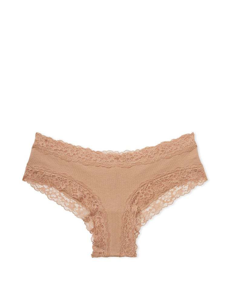 Posey Lace Waist Cotton Cheeky Panty