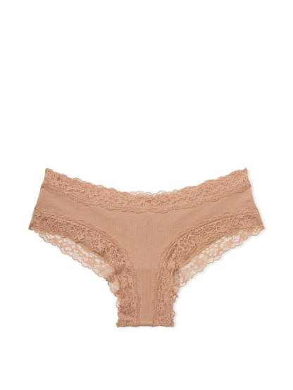 Posey Lace Waist Cotton Cheeky Panty
