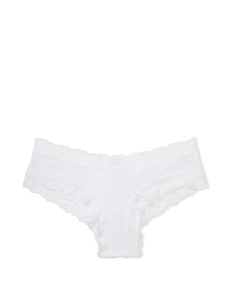 Posey Lace Waist Cotton Cheeky Panty
