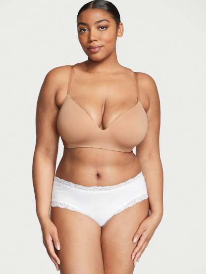 Posey Lace Waist Cotton Cheeky Panty