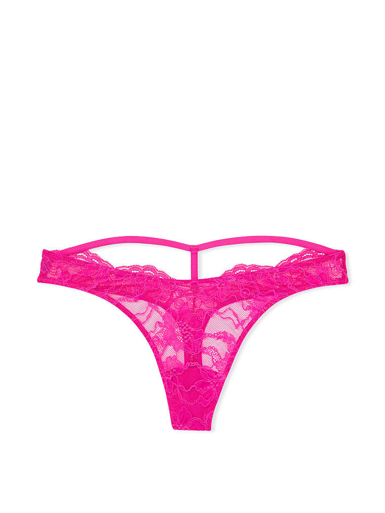 Shine Strap Thong Panty