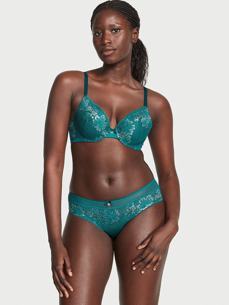 Lace-Front Hiphugger Panty