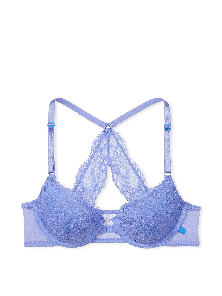 Sexy Tee Lightly Lined Paisley Lace Demi Bra
