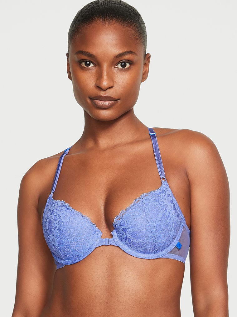 Sexy Tee Lightly Lined Paisley Lace Demi Bra