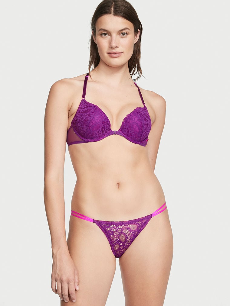 Sexy Tee Paisley Lace Push-Up Bra
